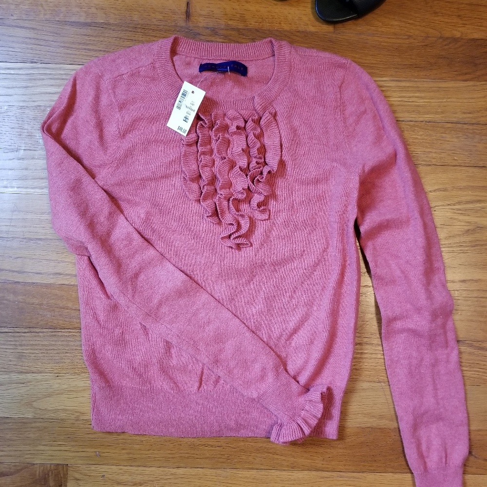 Aeropostal Ruffled Sweater